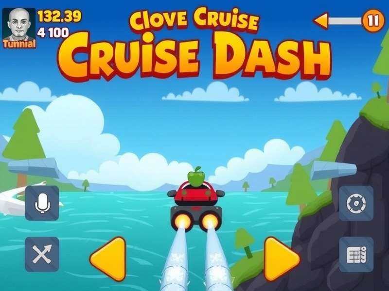 Clove Cruise Dash Game Screenshot